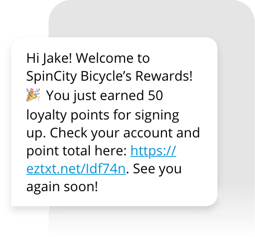 Loyalty Text Example