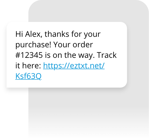 Automated SMS Message