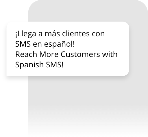 Sample Spanish Text Message