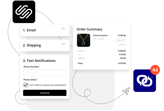 Squarespace EZ Texting Integration