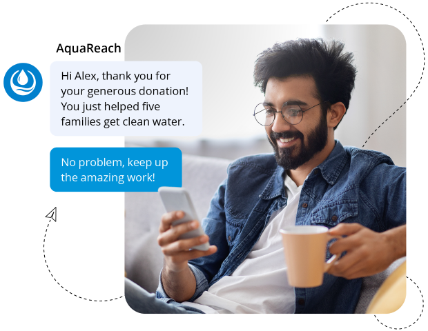 What is a nonprofit SMS marketing platform