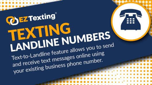 Thumbnail - Texting Landline Numbers